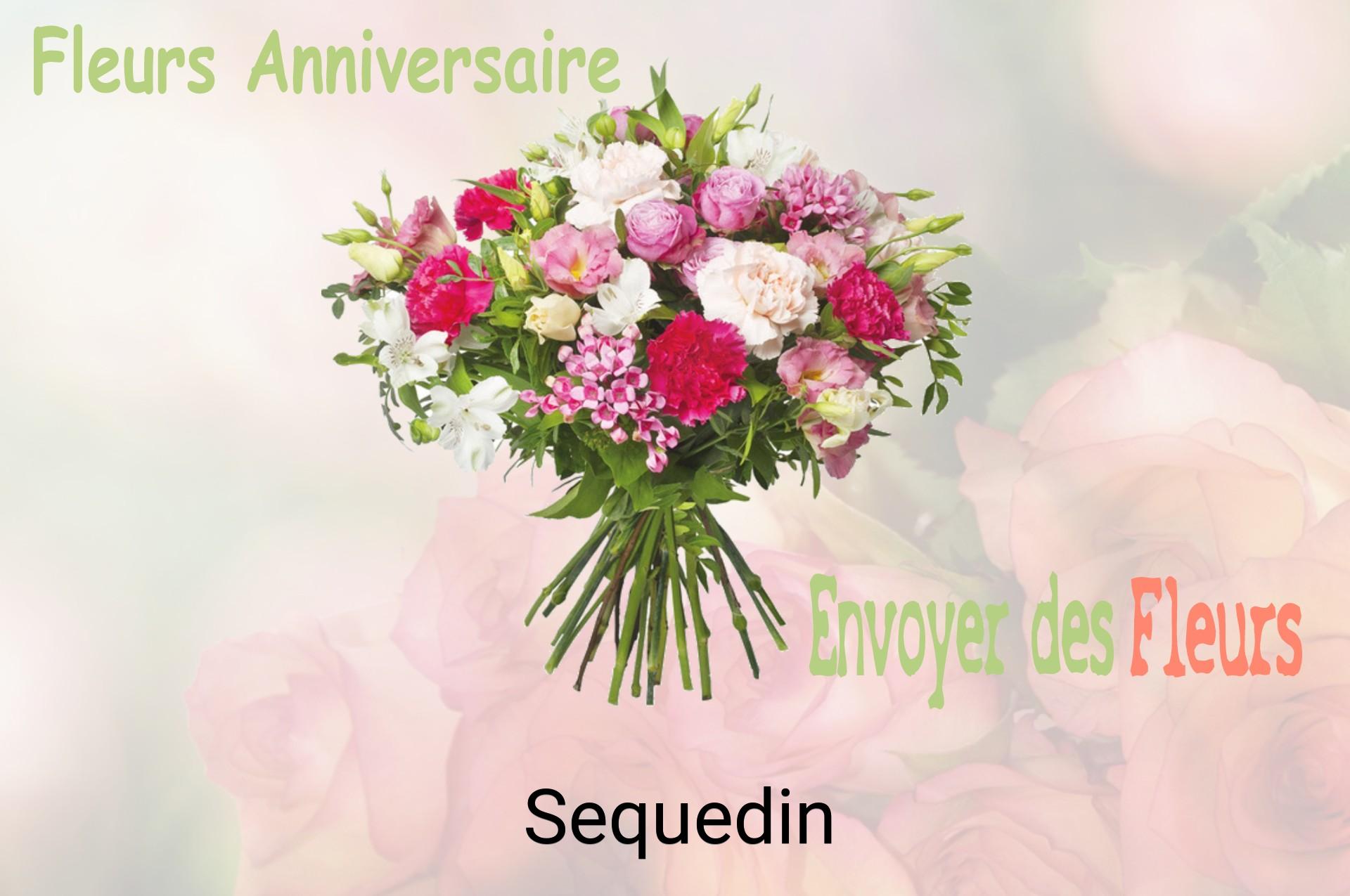 Bouquet de fleurs d’anniversaire livré à Sequedin